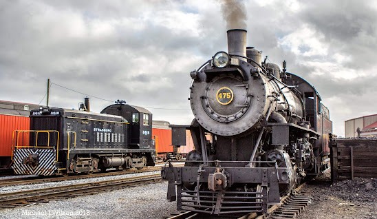 Strasburg Railroad locomotive in Lancaster County PA